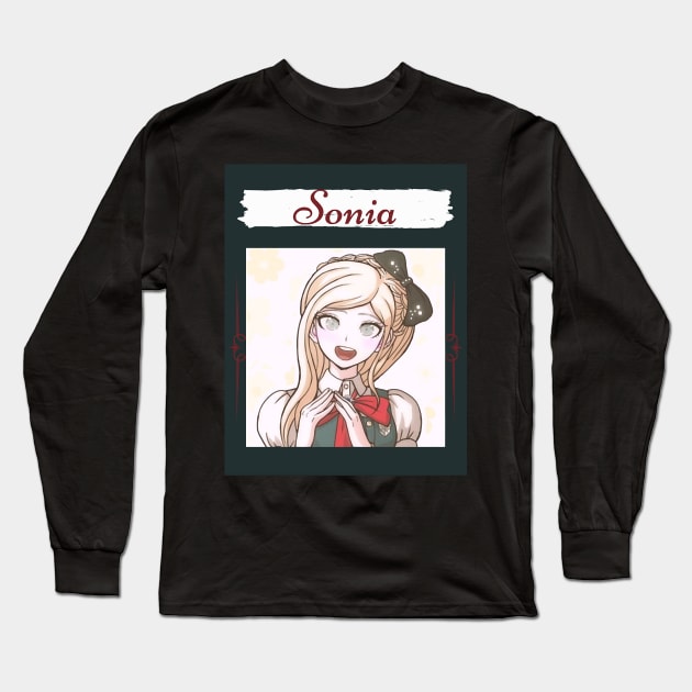 Sonia Danganronpa 2 Long Sleeve T-Shirt by Mayne02